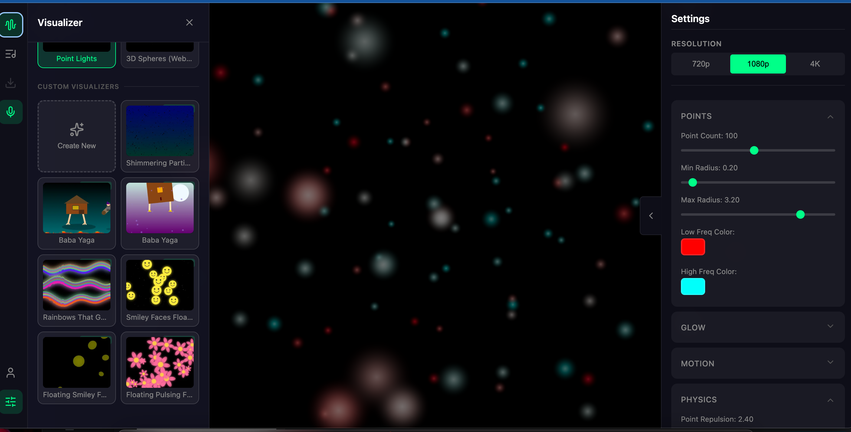 AI-generated custom visualizers